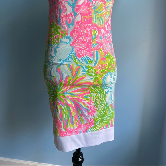 Lilly Pulitzer XS Bright Prima Cotton Beach Dress - Picture 5 of 9
